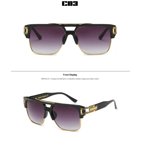 【新カラー追加】 -MARVIN-   Classic Luxury サングラス