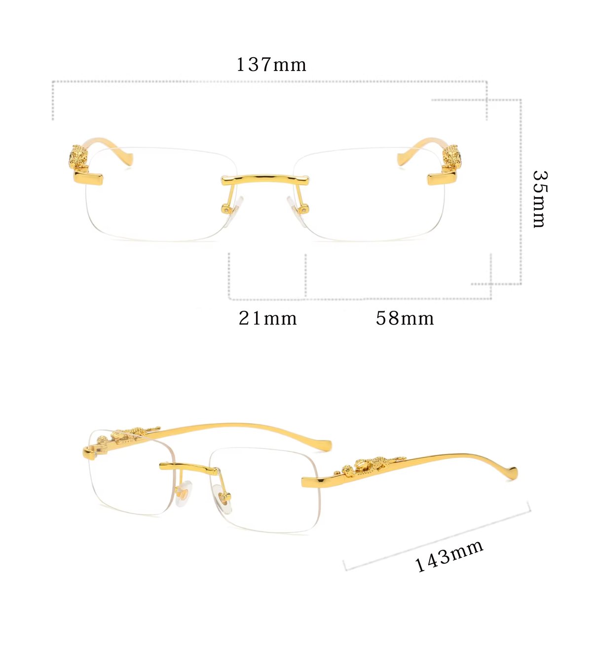 📍【本日再入荷】-NÜ- リムレス メガネ [2 ver.] | BlackList
