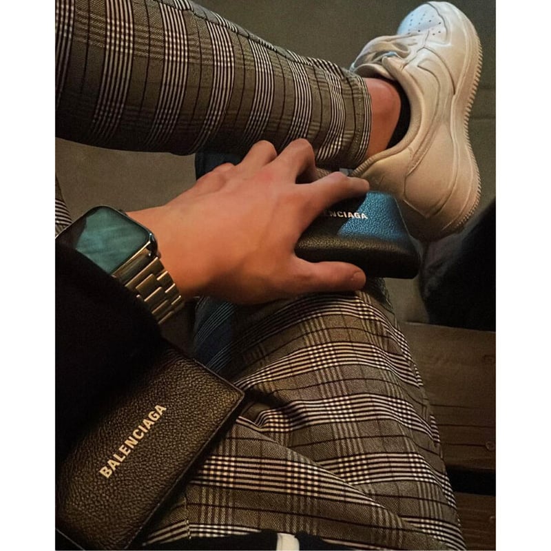 有名人多数愛用】-MELVIL- グレーチノ・フィットパンツ【人気No.1