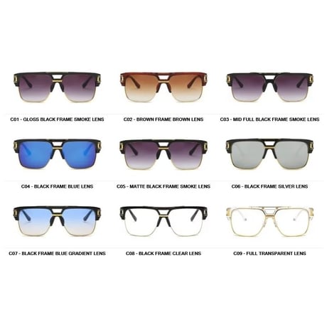 【新カラー追加】 -MARVIN-   Classic Luxury サングラス