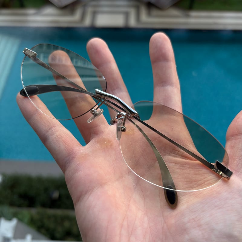 📍【新作】-SERÉ- リムレス メガネ [4 ver.] | BlackList