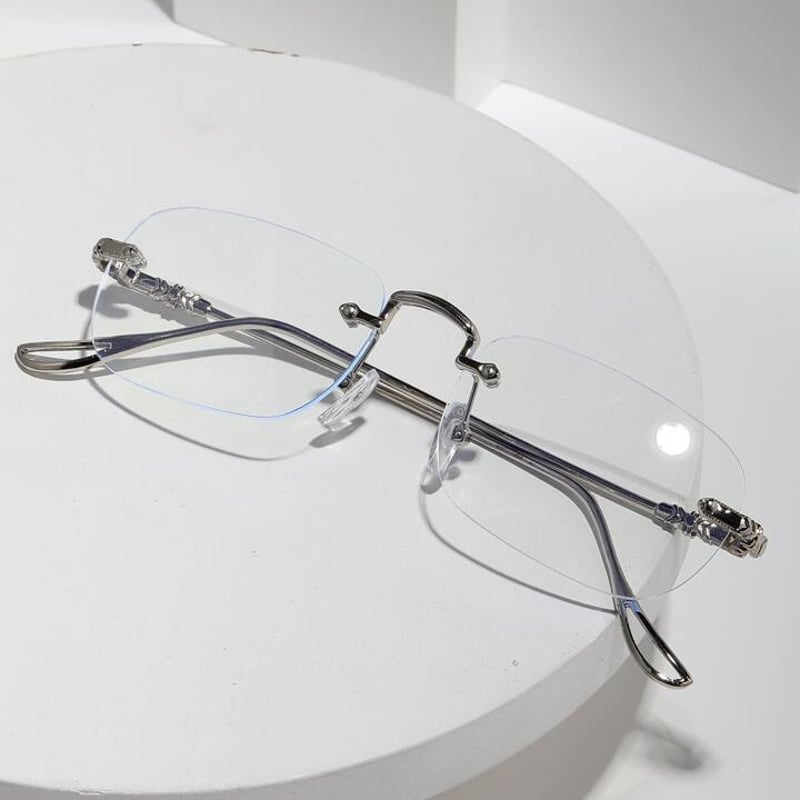 📍【送料無料】 -SAINT- リムレス メガネ | BlackList