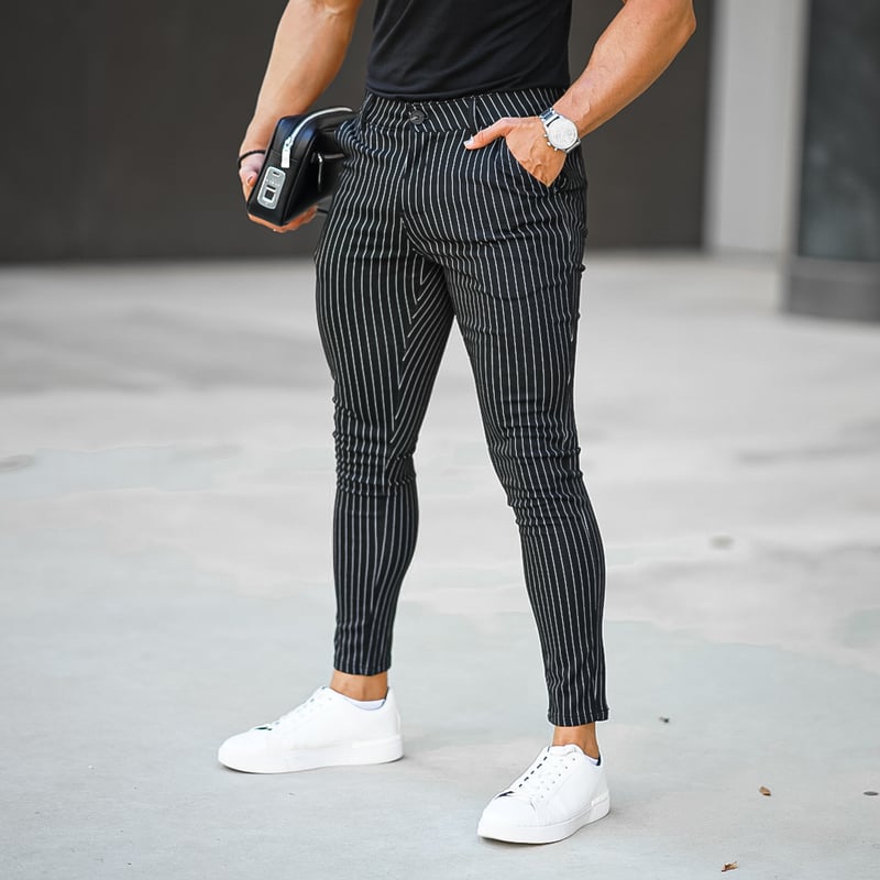 人気】-VERNE- オンブレブラック・チノ | BlackList