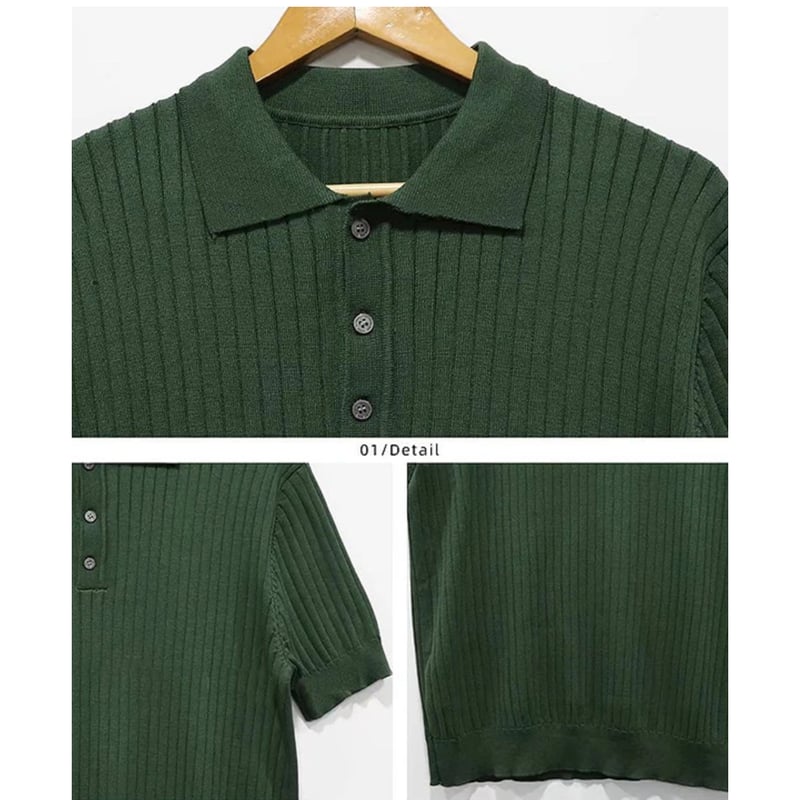 New📍【今だけ特別価格】-ELAINE- サマーポロシャツ [3 ver