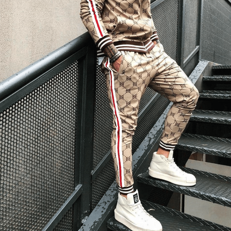 📍【新リニューアル】-Black Brisk <BB>- ジョガーパンツ [5 ver