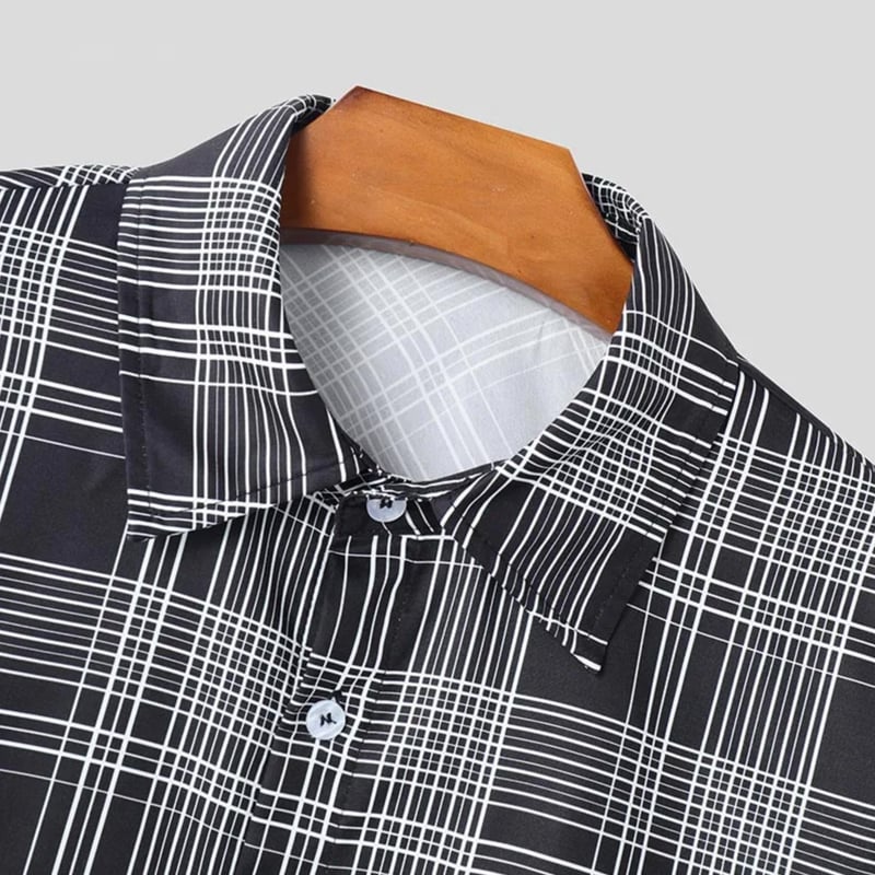 ⏰【最終セール】-SAKEN- ライト・ストライプシャツ [2 ver