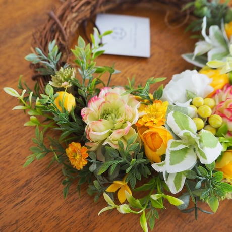 wreathe：yellow（Hearty Bouquet）