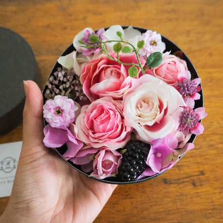 box arrange：pink（Hearty Bouquet）