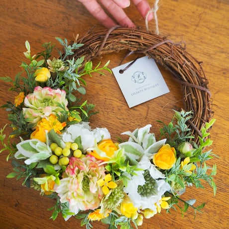 wreathe：yellow（Hearty Bouquet）