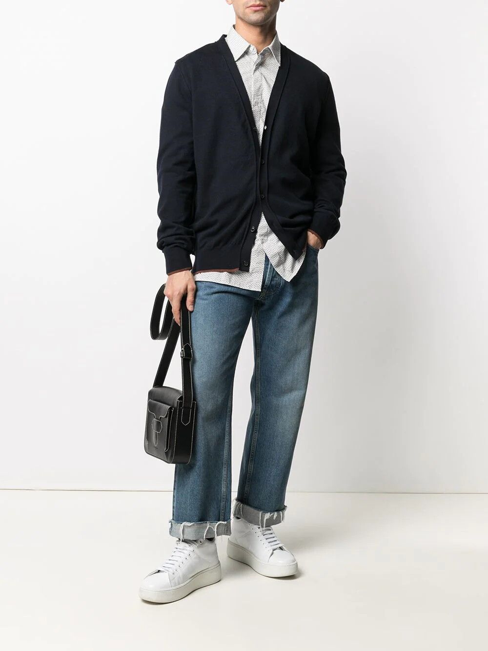 Maison Margiela】メゾンマルジェラ V NECK CARDIGAN Vネックカ