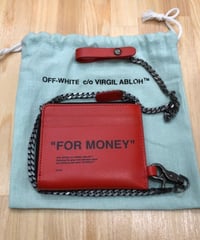 OFF-WHITE c/o VIRGIL ABLOH For Money マネークリップ財布