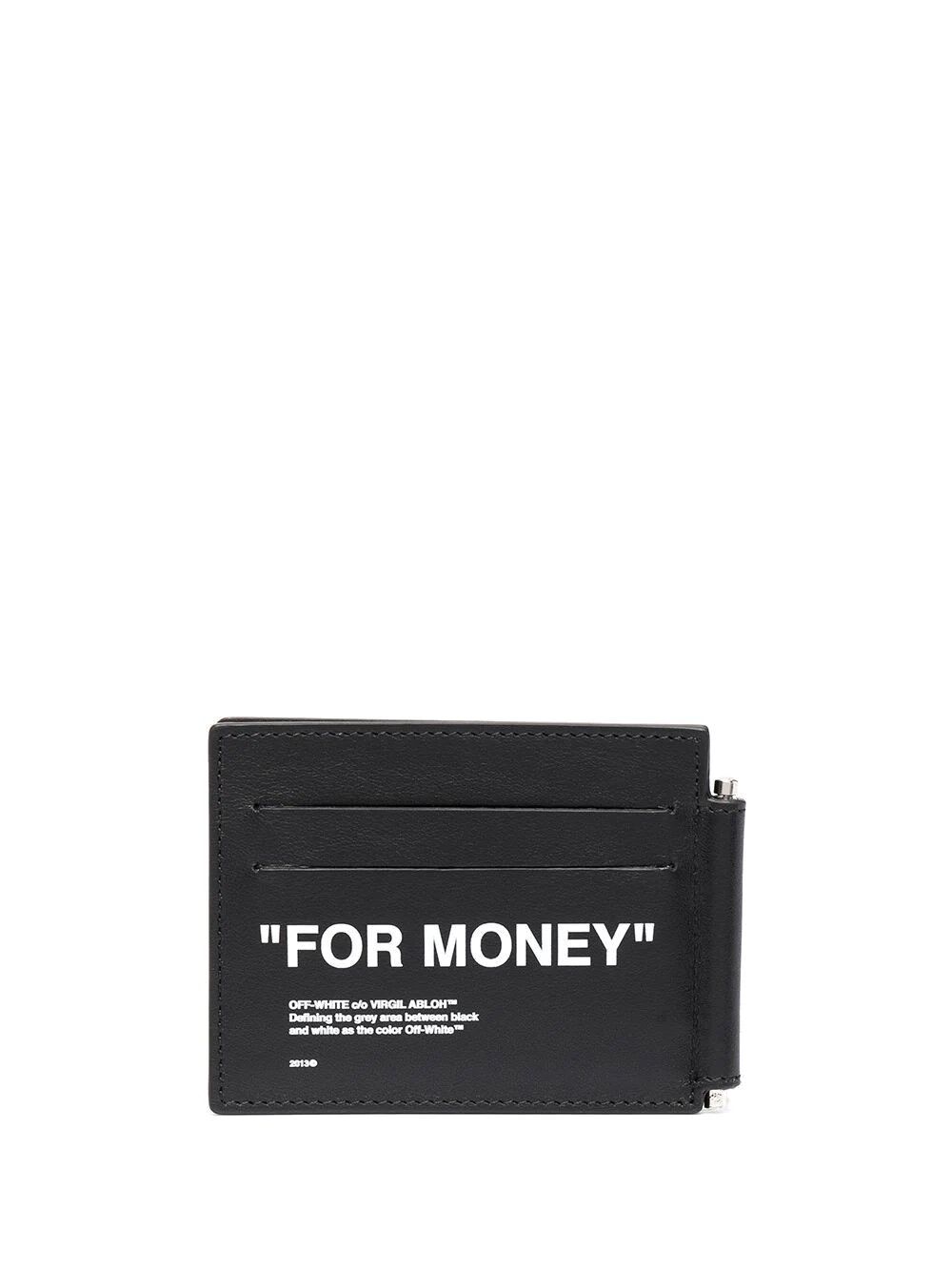 OFF-WHITE c/o VIRGIL ABLOH For Money マネークリップ財布