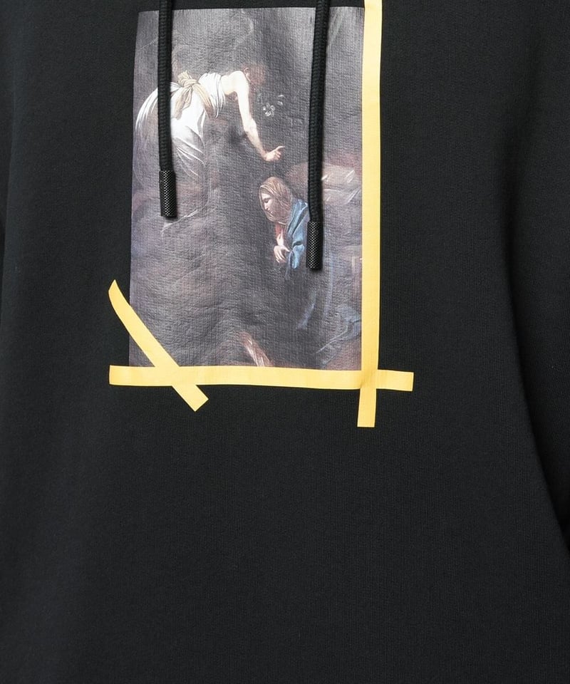 OFF-WHITE MCA Figures of Speech Caravaggio Hoodie フーディ Off-white X Mca Figures Of Speech Caravaggio Hoodie In Black