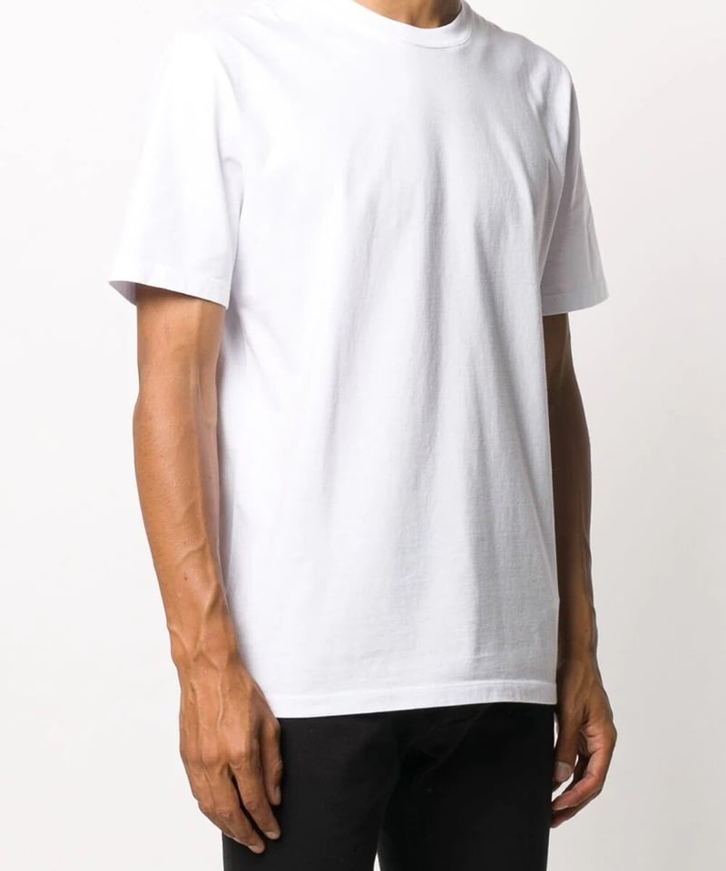 Maison Margiela】メゾンマルジェラ Cotton T-SHIRTS 無地白Tシ Maison Margiela】メゾンマルジェラ Cotton T-SHIRTS 無地白Tシ