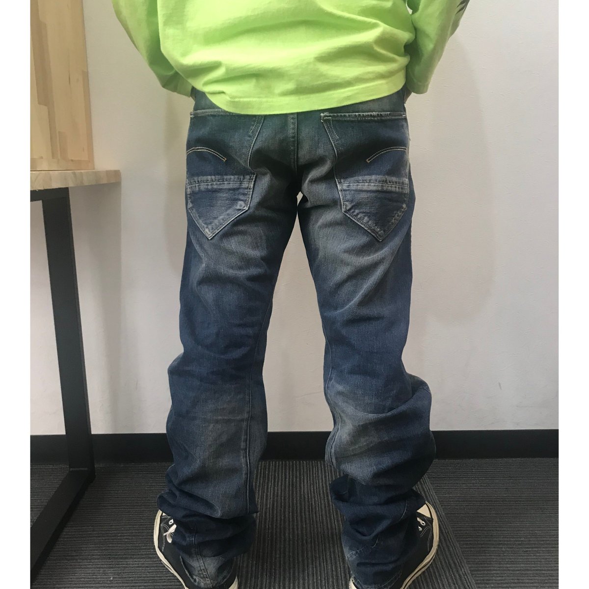 G-STAR RAW　POWEL ARC LAUNDRY ルーズテーパード【L】 G-STAR RAW (ジースターロゥ) BEND 3D LOOSE JEANS (ベンド
