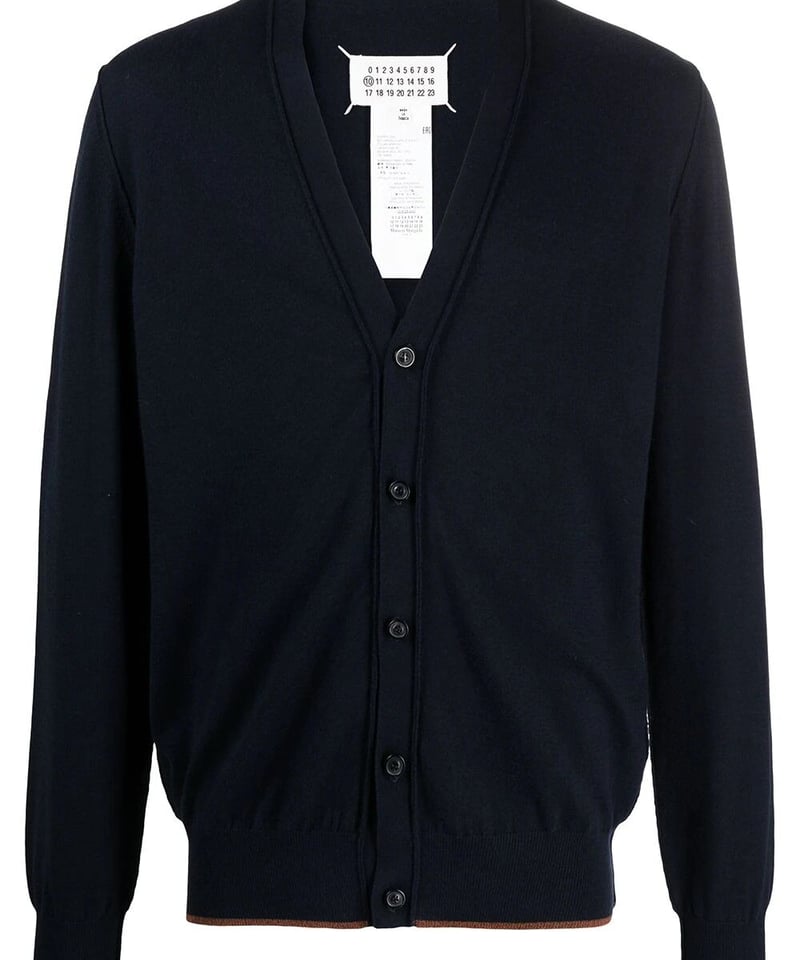 Maison Margiela】メゾンマルジェラ V NECK CARDIGAN Vネックカ Maison Margiela】メゾンマルジェラ V NECK CARDIGAN Vネックカ