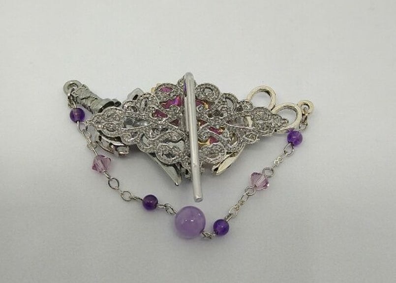 桜舞う、守りの髪飾りポニーフック(薬研藤四郎) | image工房 STORE