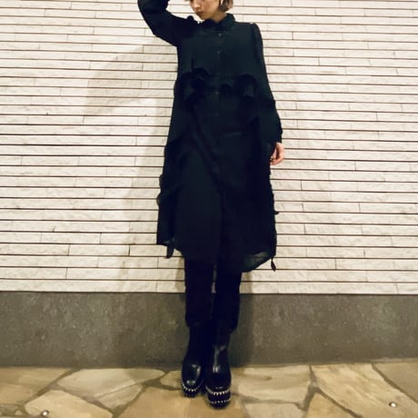【i∀ri】Sheer long dress