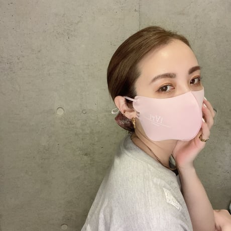 Ice silk mask pink