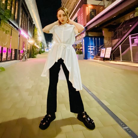 【i∀ri 】2way dress shirt