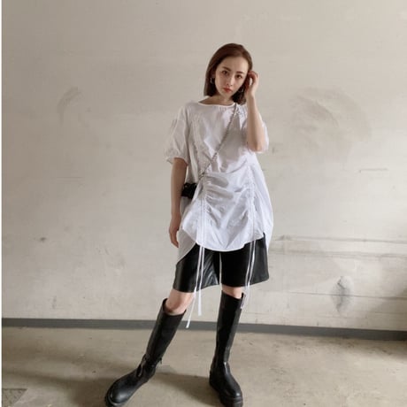 【i∀ri 】Tunic shirt dress