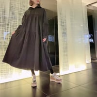 【i∀ri 】Lantern sleeve dress