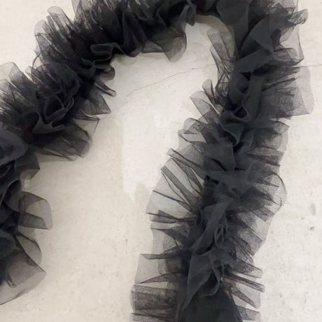 Tulle shoulder strap