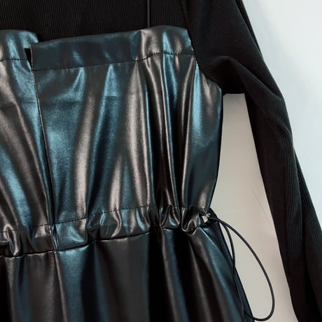 Black jumper skirt