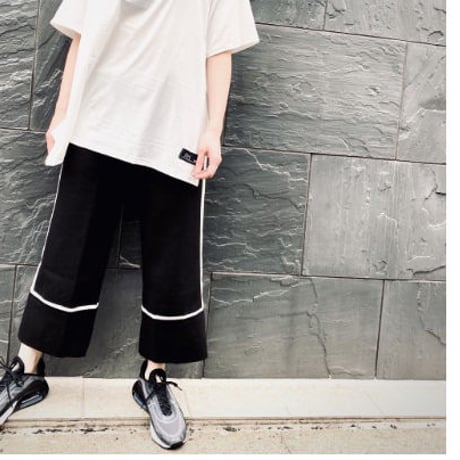 【i∀ri 】Sideline easy pants