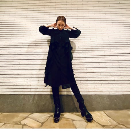 【i∀ri】Sheer long dress
