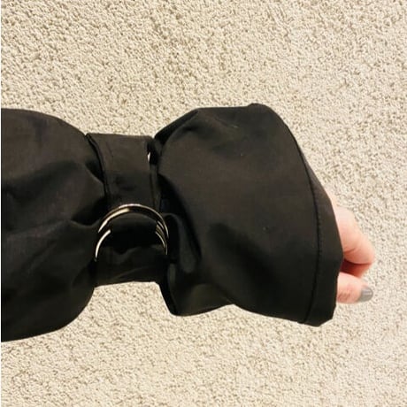 【i∀ri 】Mat black downcoat