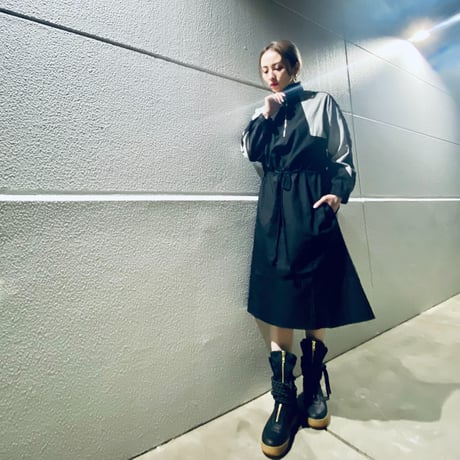 【i∀ri 】Zip one-piece dress