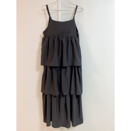 【i∀ri 】Frill Camisole dress