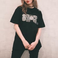 【i∀ri 】Trip-logo TEE BLACK