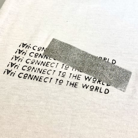 【i∀ri 】Connect  Box tape  T-shirt