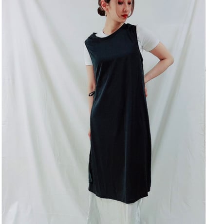 【i∀ri 】Layered gray one-piece