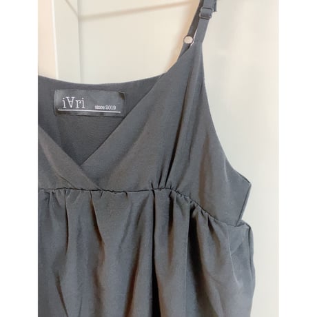 【i∀ri 】Frill Camisole dress
