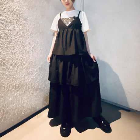 【i∀ri 】Frill Camisole dress