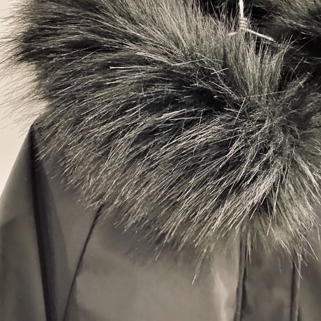 【i∀ri 】Mat black downcoat