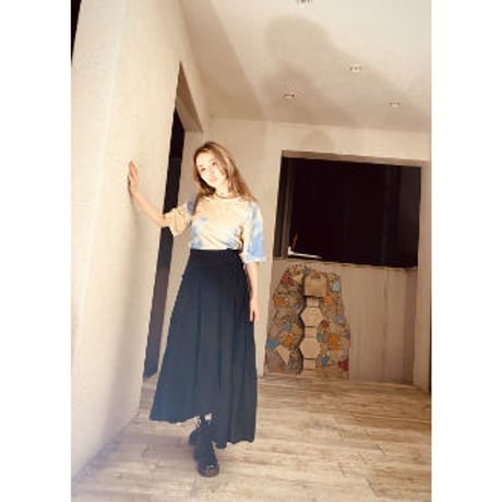 【i∀ri 】SKY-SAND TIEDYE TEE