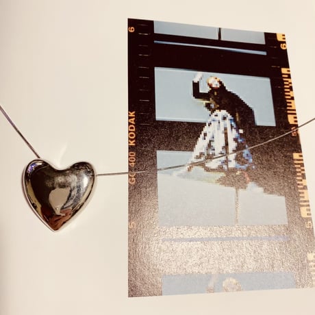 【i∀ri 】 Heart beat necklace
