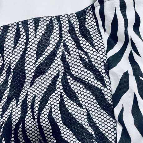 【i∀ri 】Zebra mesh cover bag