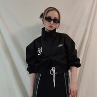 Cropped track jacket