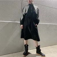 【i∀ri 】Zip one-piece dress