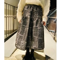 【i∀ri 】Jacquard airy skirt