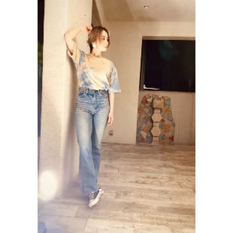 【i∀ri 】SKY-SAND TIEDYE TEE