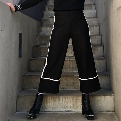 【i∀ri 】Sideline easy pants
