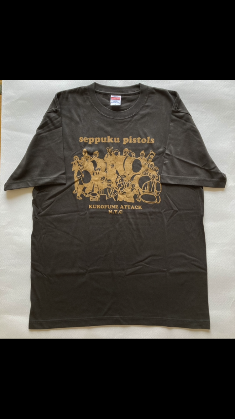 切腹ピストルズ t-shirt / sumikuro | tiger-cinema