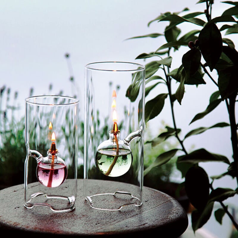 LINAX オイルランプ】OLC-06 オイルランプ テーブル用 燃焼約7