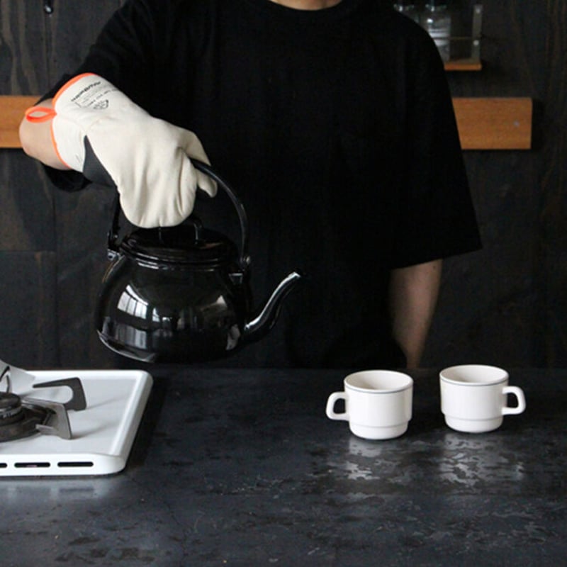 MUNDER ウォーターケトル Water Kettle タパ グレー エナメル 琺瑯